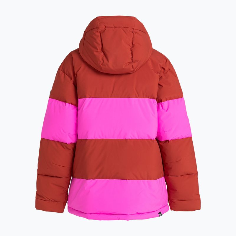 Moteriška snieglenčių striukė ROXY X Rowley Block Puffer burnt henna 8