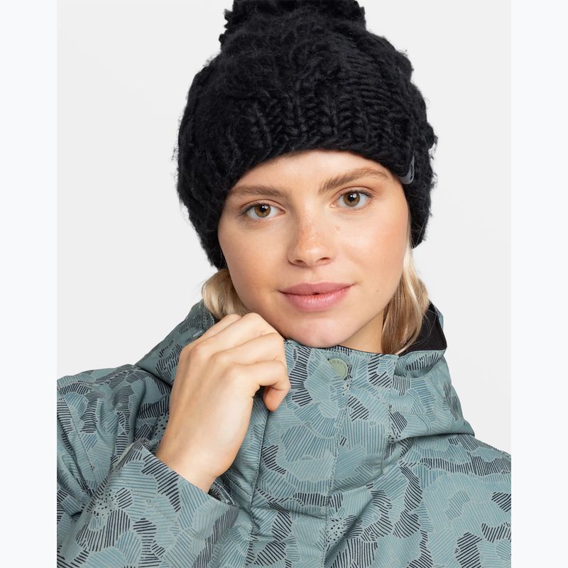 Moteriška žieminė kepurė ROXY Winter true black 3