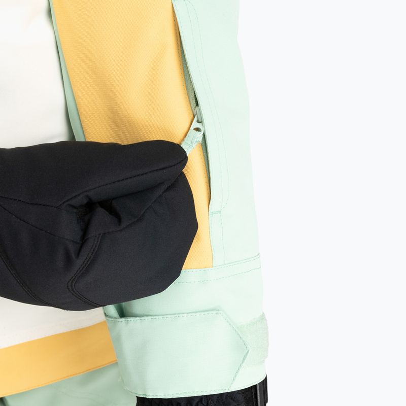 Moteriška snieglenčių striukė ROXY Shelter cameo green 6