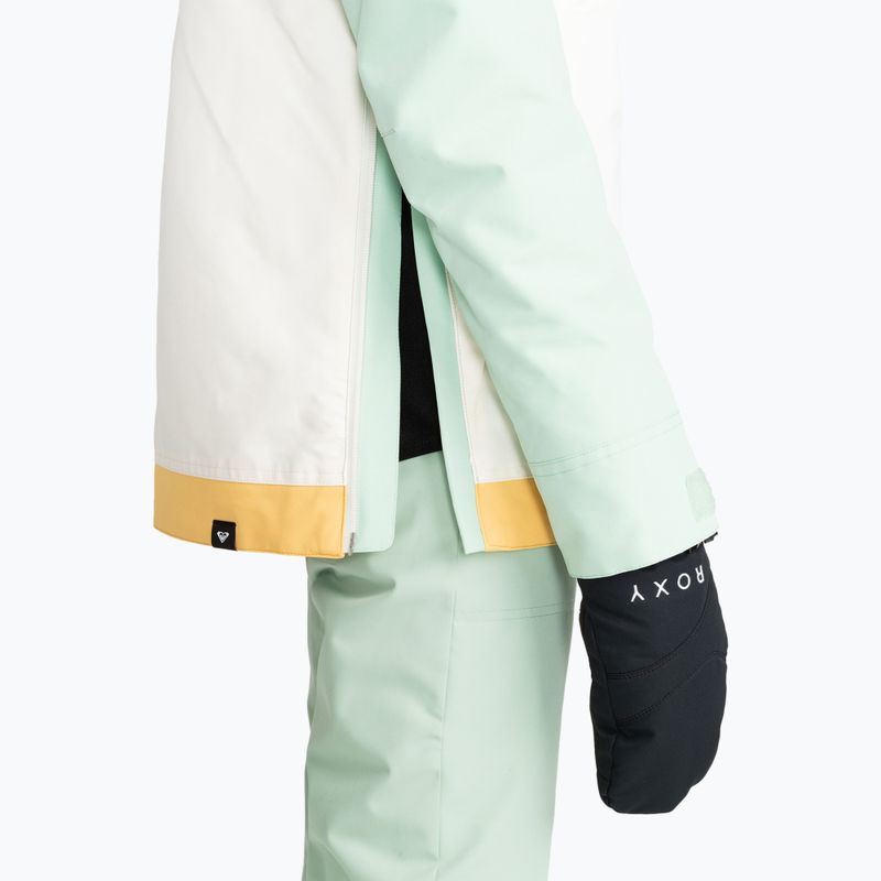 Moteriška snieglenčių striukė ROXY Shelter cameo green 8
