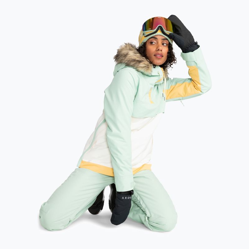 Moteriška snieglenčių striukė ROXY Shelter cameo green 9