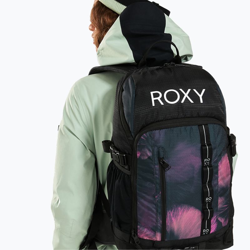 Moteriška snieglenčių kuprinė ROXY Tribute 23 l true black pansy 8