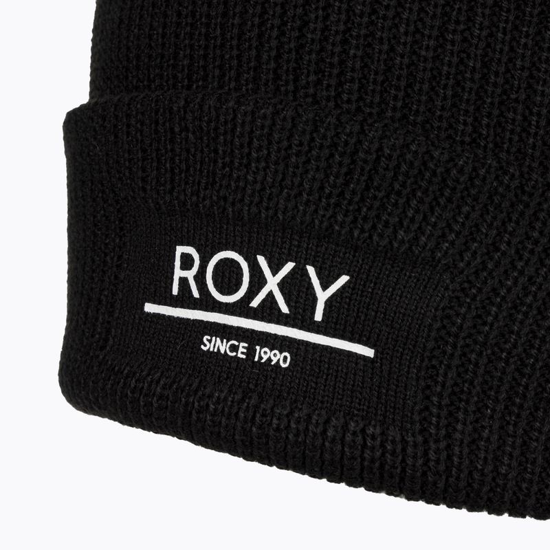 Moteriška snieglenčių kepurė ROXY Folker Beanie true black 4