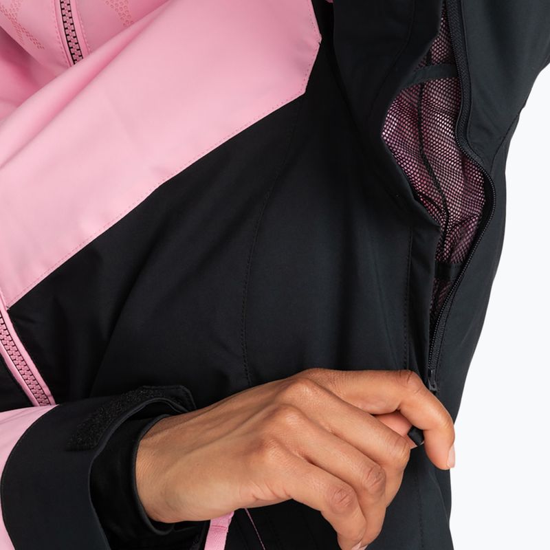 Moteriška snieglenčių striukė ROXY Free Jet Block pink frosting 3