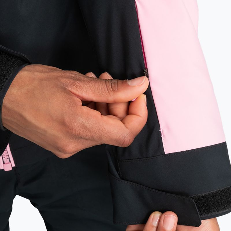 Moteriška snieglenčių striukė ROXY Free Jet Block pink frosting 4