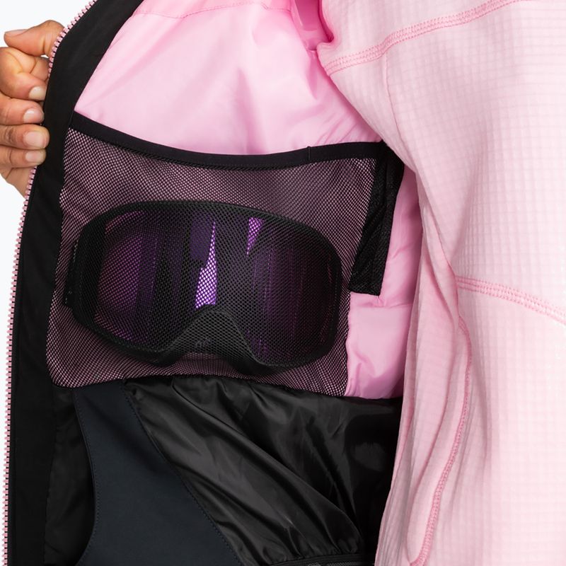 Moteriška snieglenčių striukė ROXY Free Jet Block pink frosting 5