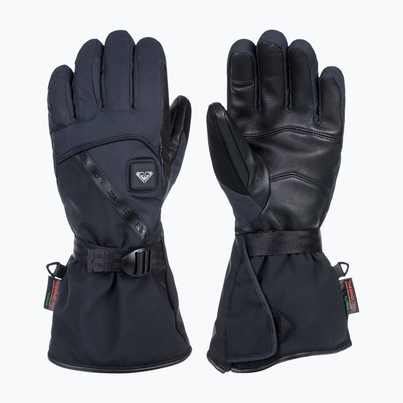 Moteriškos snieglenčių pirštinės ROXY Sierra Warmlink true black 5