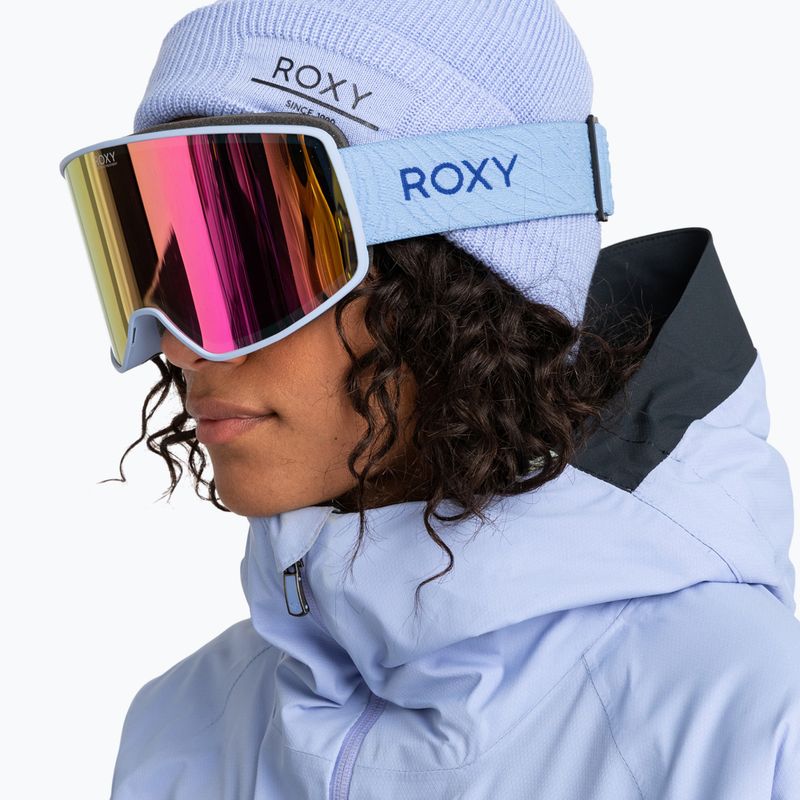 ROXY Storm Moteriški snieglenčių akiniai Easter egg/purple ml 8