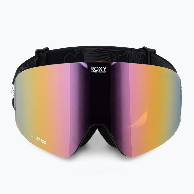 Moteriški snieglenčių akiniai ROXY Fellin Color Luxe black/clux ml light purple 2