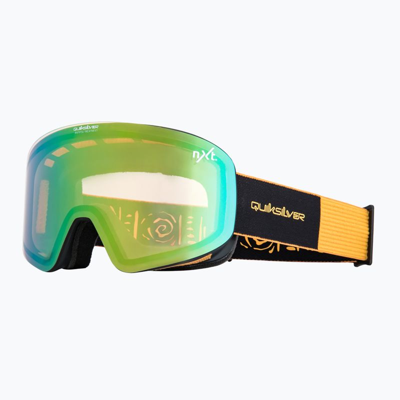 Snieglenčių akiniai Quiksilver Qsrc Nxt mineralyellow/nxt green 5