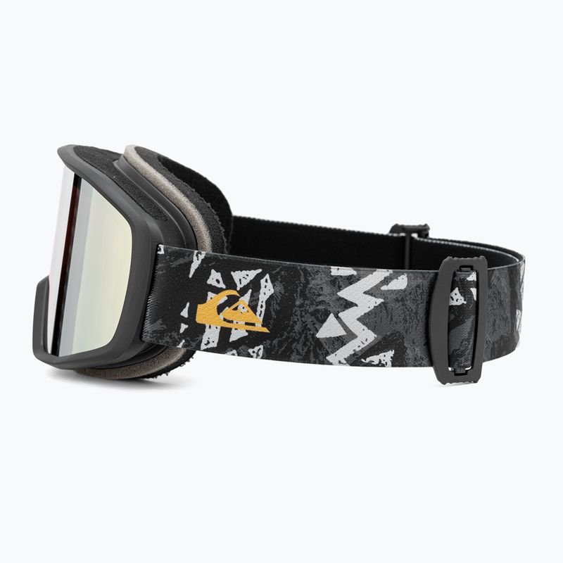 Snieglenčių akiniai Quiksilver Harper jagged peak black/gold 4