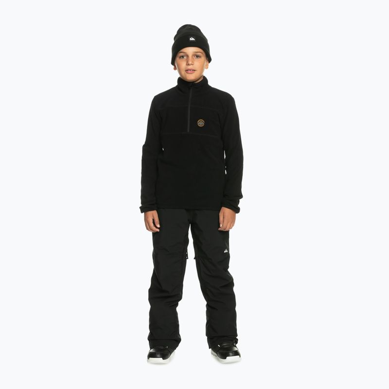 Quiksilver Estate Youth vaikiškos snieglenčių kelnės true black 7