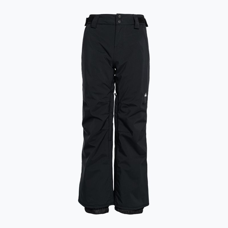 Quiksilver Estate Youth vaikiškos snieglenčių kelnės true black 8