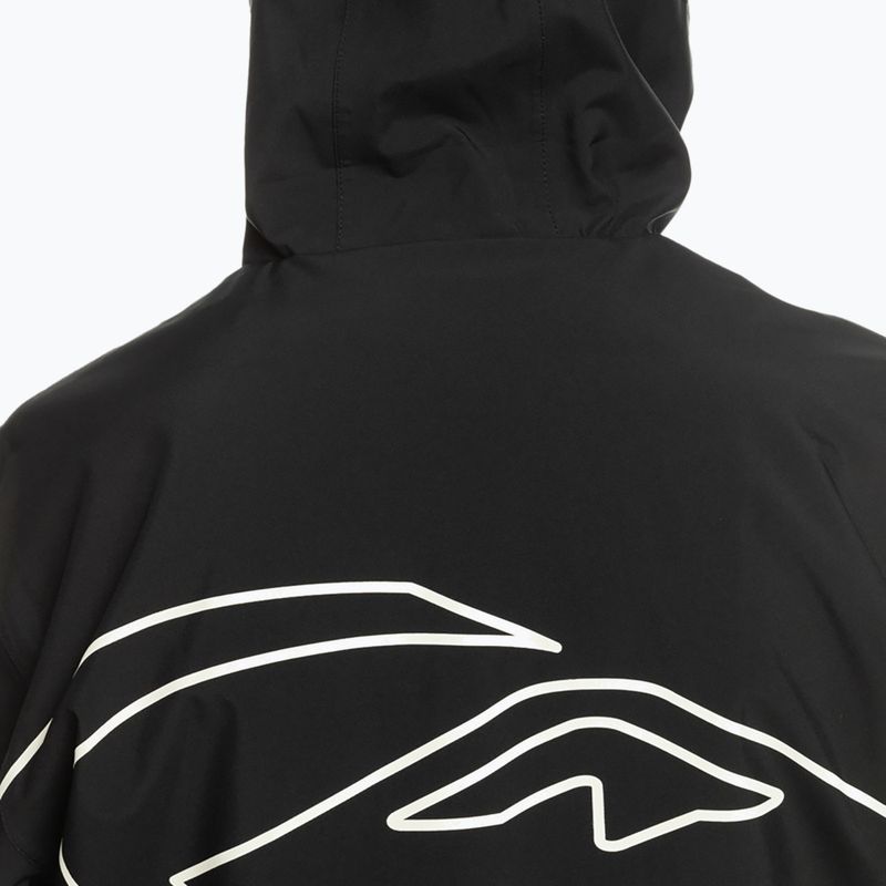 Vyriška Quiksilver High In The Hood snieglenčių striukė true black 5