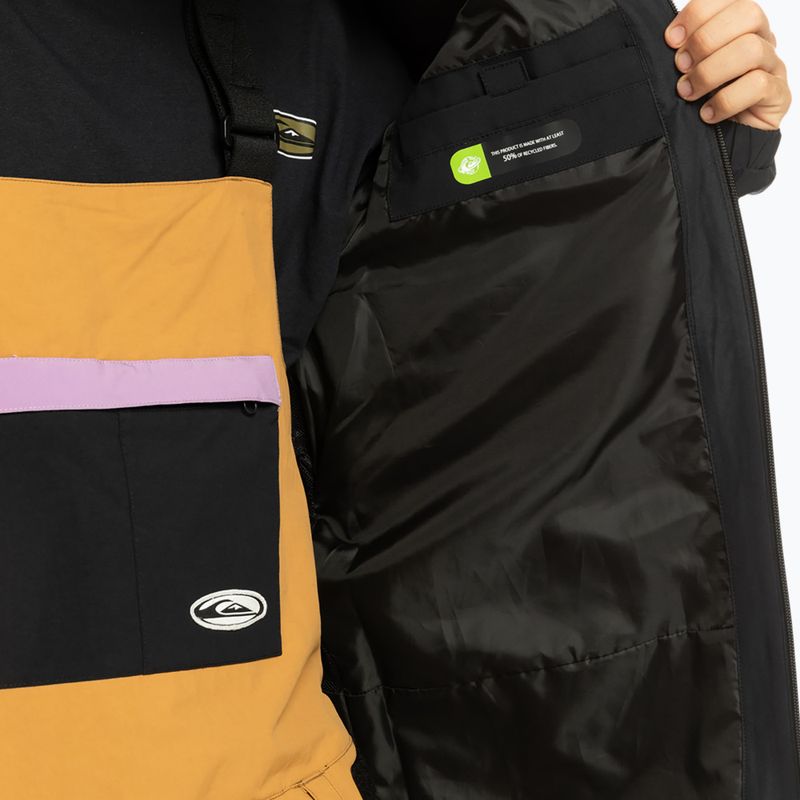 Vyriška Quiksilver High In The Hood snieglenčių striukė true black 10