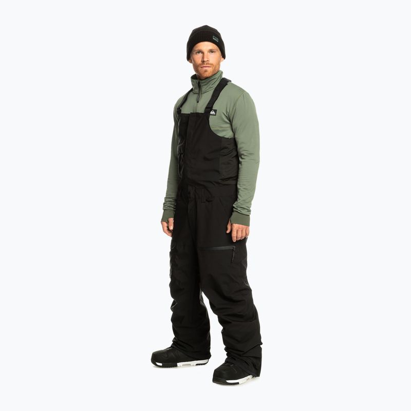 Vaikiškos snieglenčių kelnės Quiksilver Utility Bib true black 2