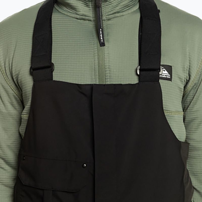Vaikiškos snieglenčių kelnės Quiksilver Utility Bib true black 4