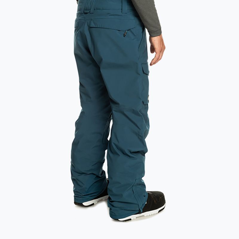 Quiksilver Utility vyriškos snieglenčių kelnės majolika blue 3