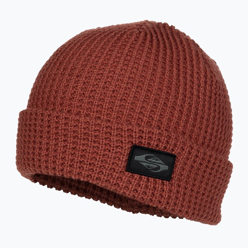 Quiksilver vyriška žieminė kepurė Tofino beanie marsala 3