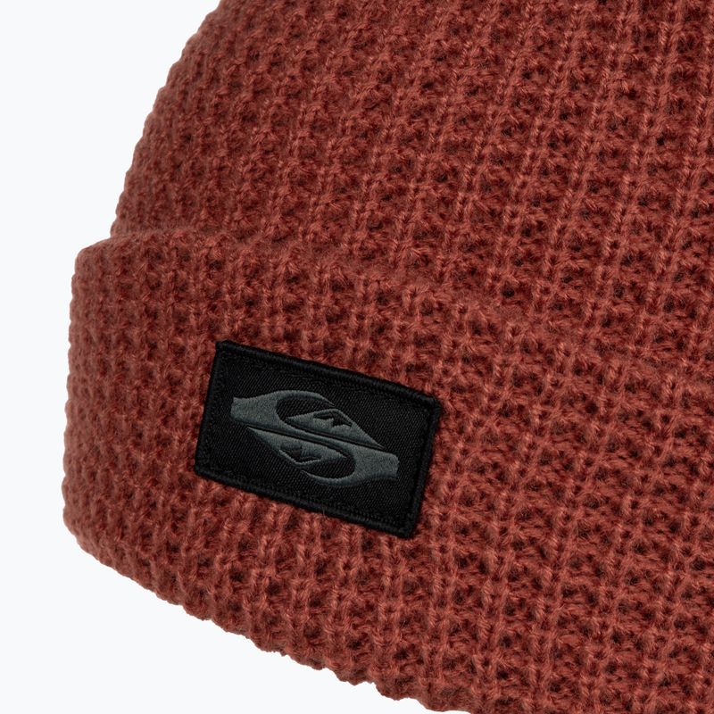 Quiksilver vyriška žieminė kepurė Tofino beanie marsala 4