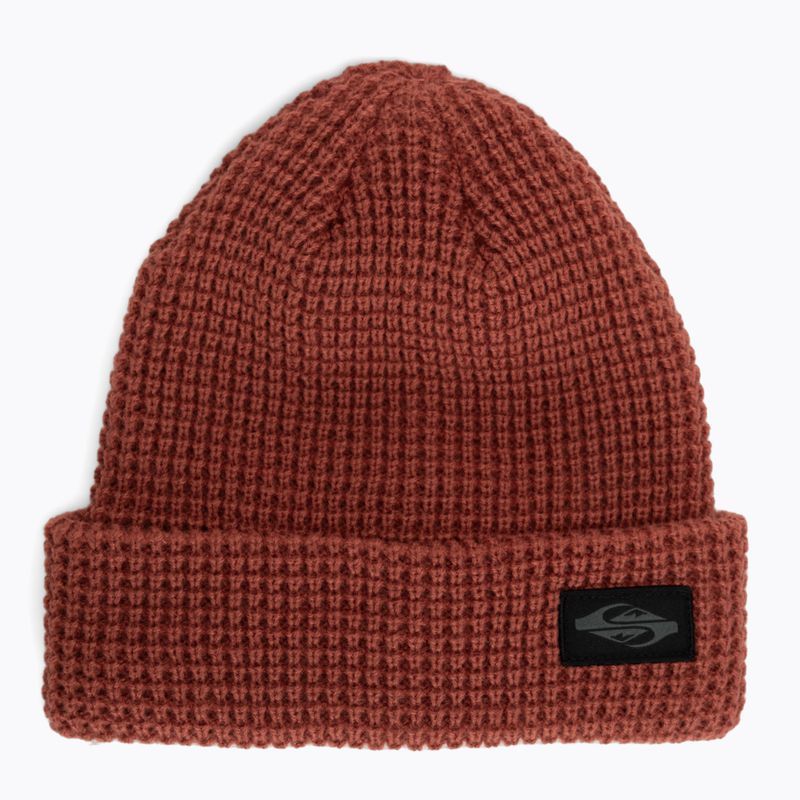 Quiksilver vyriška žieminė kepurė Tofino beanie marsala 5