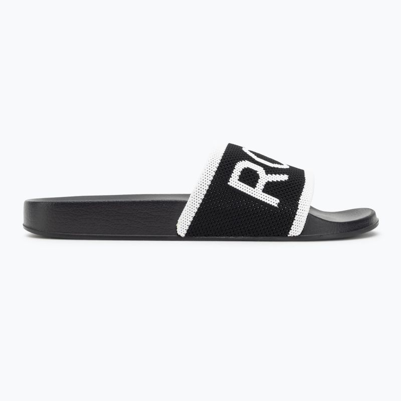 Moteriškos šlepetės ROXY Slippy Knit black 2