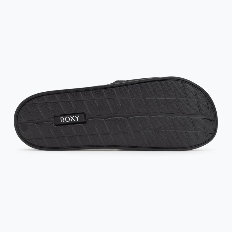 Moteriškos šlepetės ROXY Slippy Knit black 4