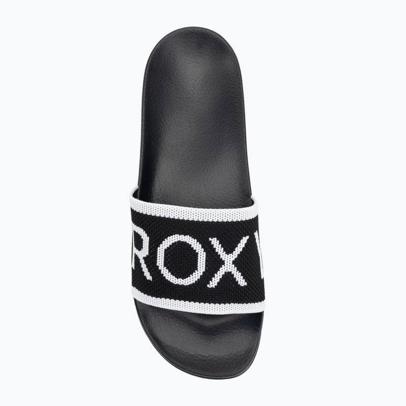 Moteriškos šlepetės ROXY Slippy Knit black 5