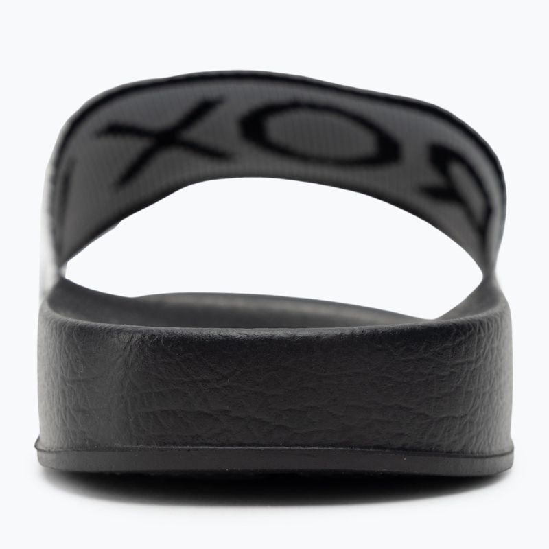 Moteriškos šlepetės ROXY Slippy Knit black 6