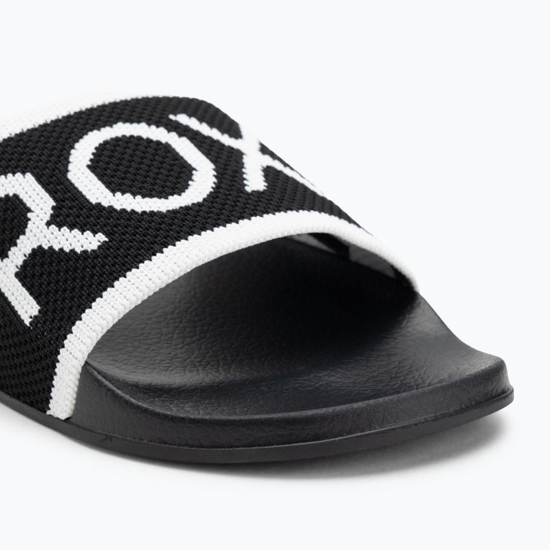Moteriškos šlepetės ROXY Slippy Knit black 7