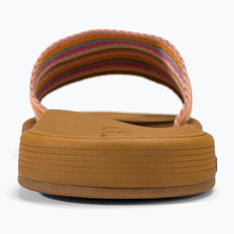 Moteriškos šlepetės ROXY Beachie Breeze tan/crazy pink 6