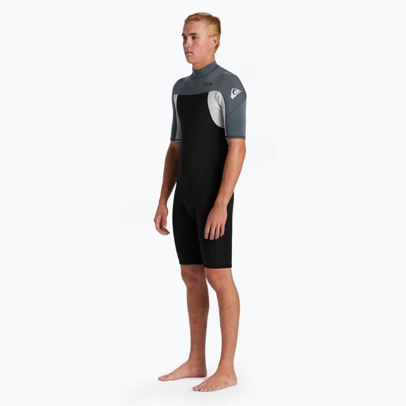 Vyriškas plaukimo hidrokostiumas Quiksilver 2/2 mm Everyday Sessions BZ black/ash 3