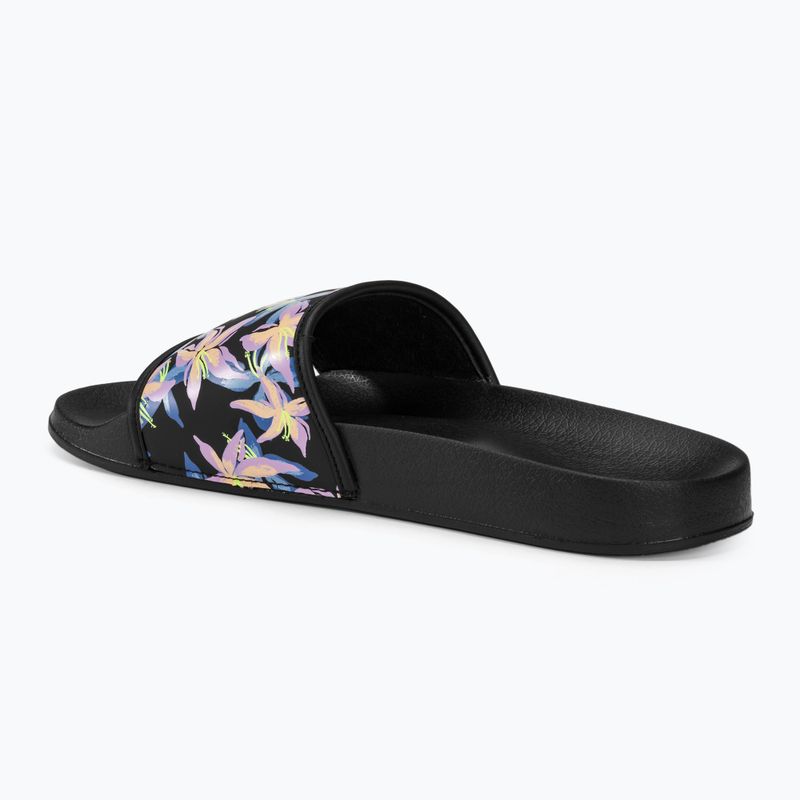 Moteriškos šlepetės ROXY Slippy IV black/boysenberry 3