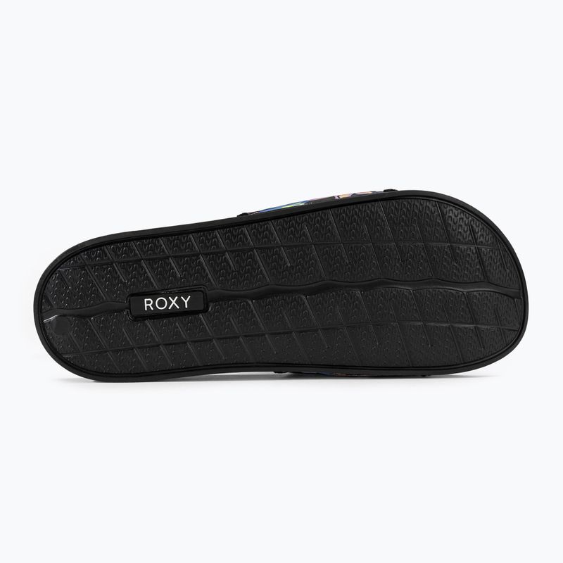Moteriškos šlepetės ROXY Slippy IV black/boysenberry 4