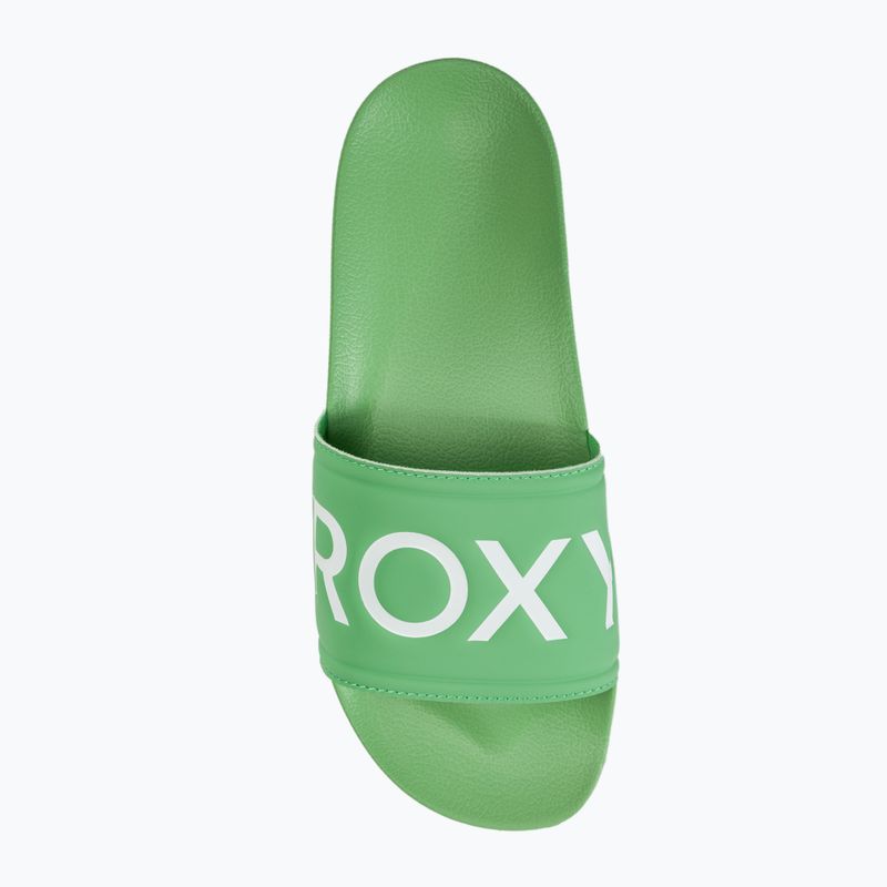 Moteriškos šlepetės ROXY Slippy II green 5