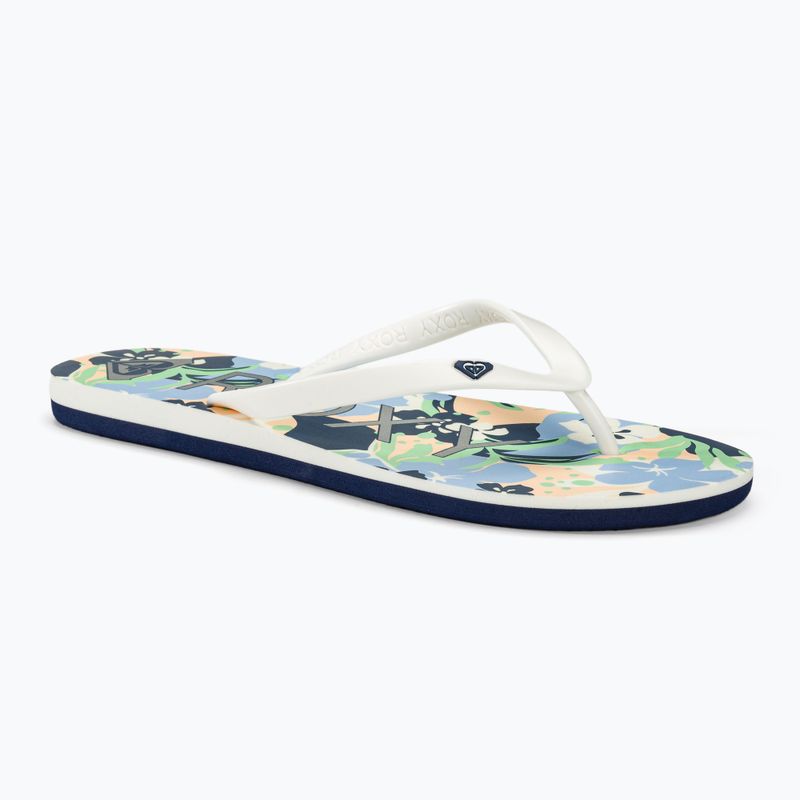 Moteriškos šlepetės per pirštą ROXY Tahiti VII soft lime/ocean