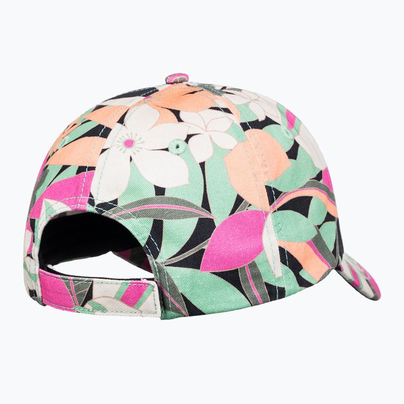 Moteriška kepuraitė su snapeliu ROXY Toadstool Printed anthracite palm song 3