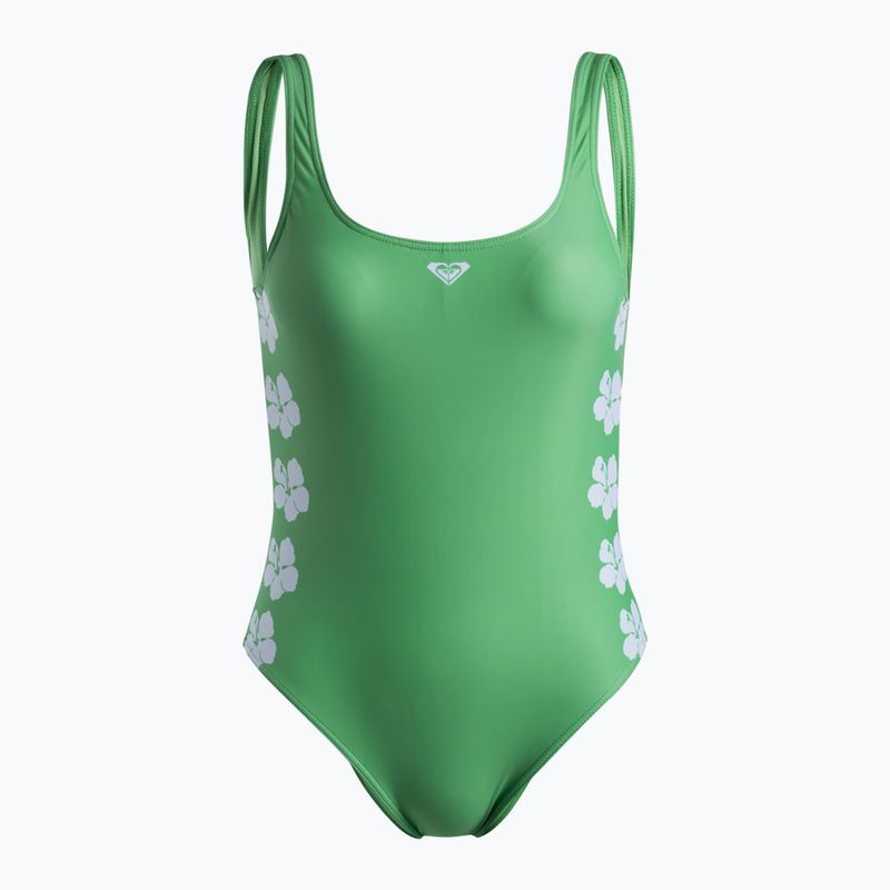 Moteriškas vientisas maudymosi kostiumas ROXY Totally Iconic zephyr green og roxy small