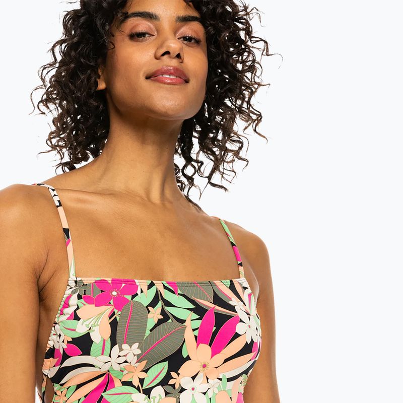 Moteriškas vientisas maudymosi kostiumas ROXY Printed Beach Classics Lace UP anthracite palm song s 6