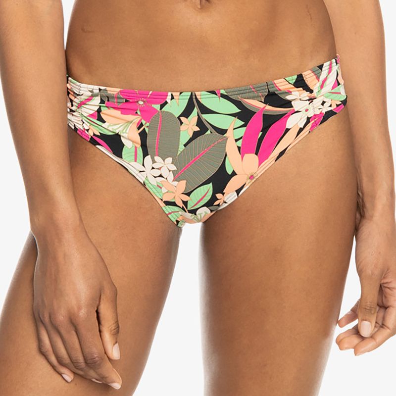 Maudymosi kostiumėlio apačia ROXY Printed Beach Classics Hipster anthracite palm song s 2