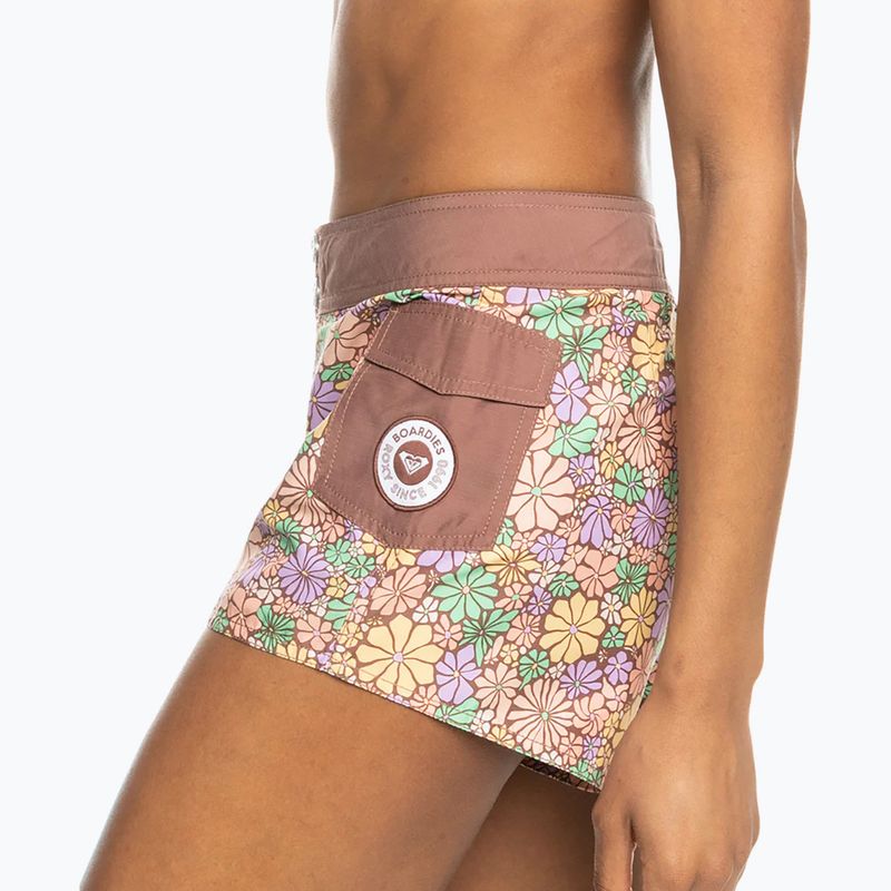 Moteriški maudymosi šortai ROXY New Fashion 2" root beer all about sol mini 5