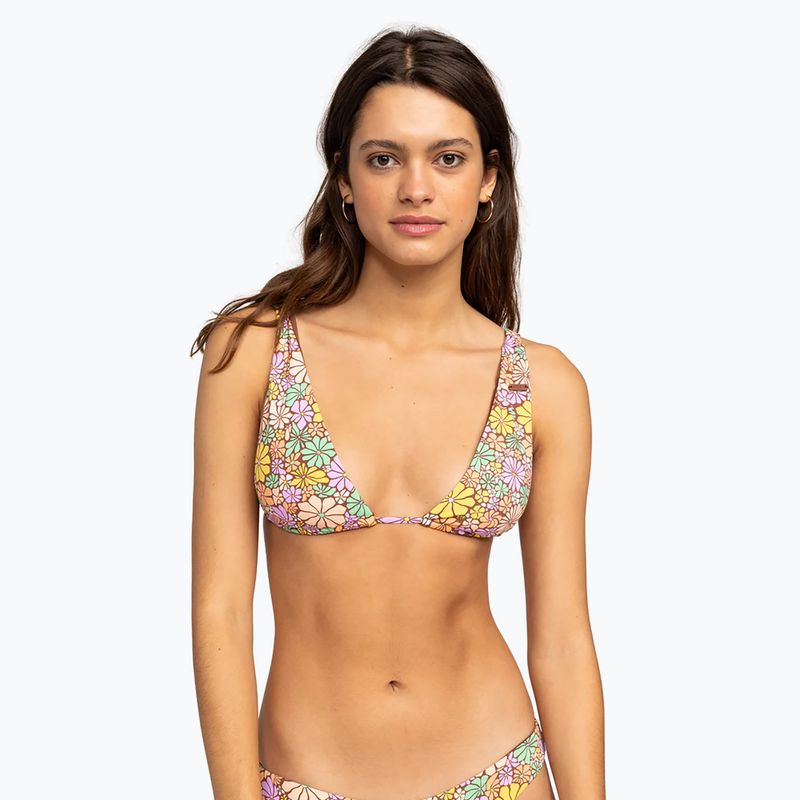 Maudymosi kostiumėlio viršus ROXY All About Sol Elongated Tri root beer all about sol mini 2