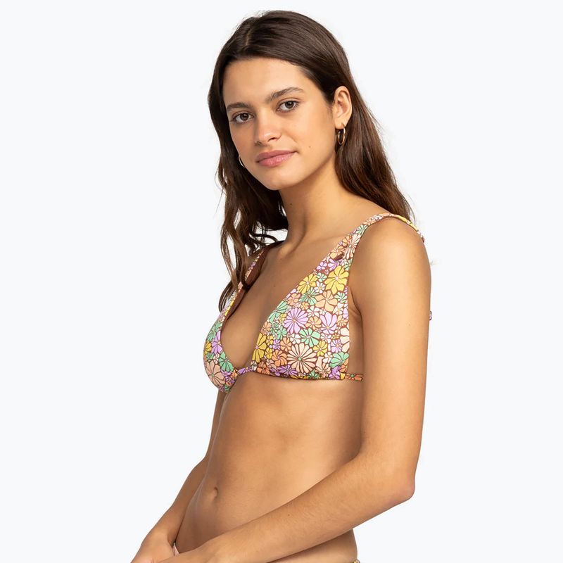 Maudymosi kostiumėlio viršus ROXY All About Sol Elongated Tri root beer all about sol mini 4