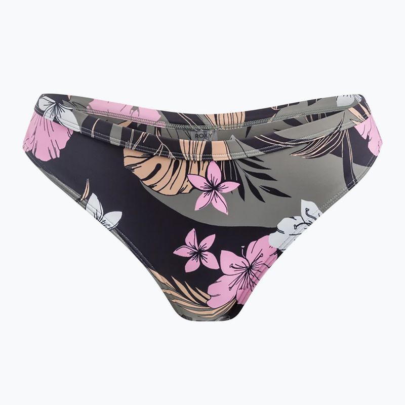 Maudymosi kostiumėlio apačia ROXY Pro The Snap Turn Cheeky anthracite classic pro surf
