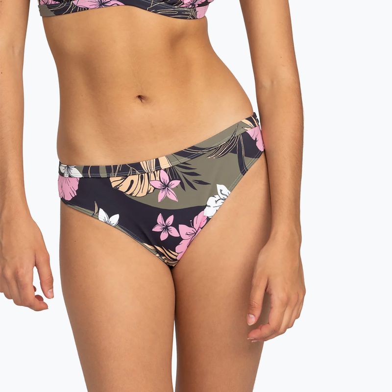 Maudymosi kostiumėlio apačia ROXY Pro The Snap Turn Cheeky anthracite classic pro surf 2