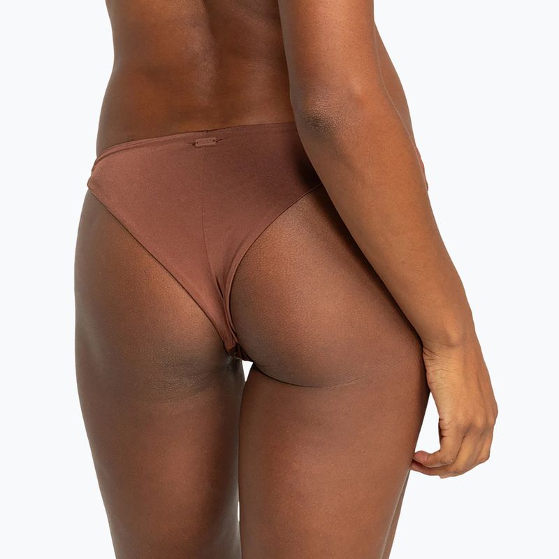 Maudymosi kostiumėlio apačia ROXY Silky Island Cheeky root beer 5