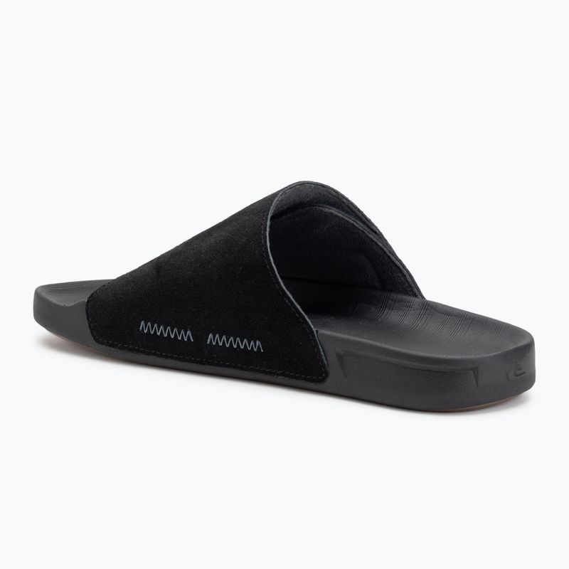 Vyriškos šlepetės Quiksilver Rivi Suede black 1 3