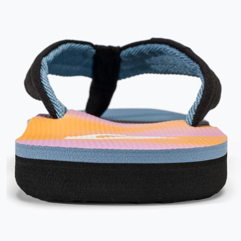 Vyriškos šlepetės per pirštą Quiksilver Molokai Layback II blue / blue / orange 6