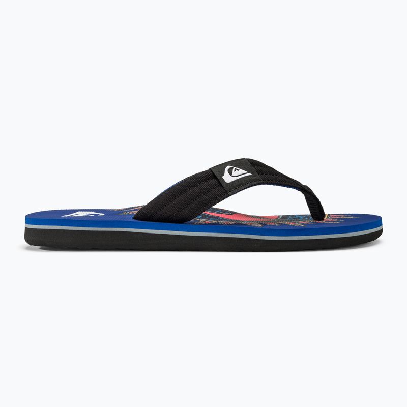 Vyriškos šlepetės per pirštą Quiksilver Molokai Layback II blue 4 2