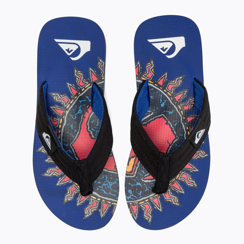 Vyriškos šlepetės per pirštą Quiksilver Molokai Layback II blue 4 8